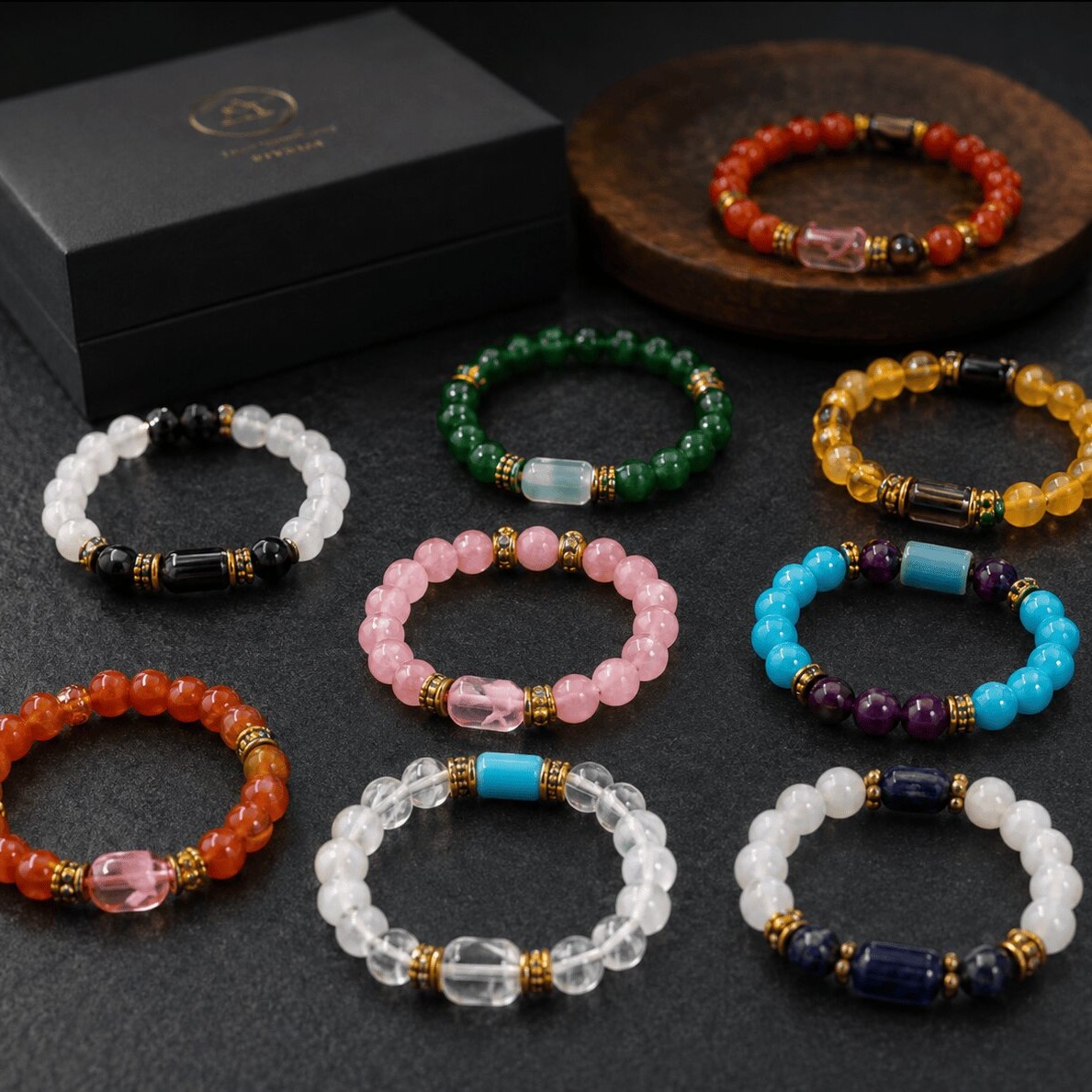 Rashi Bracelet Zodiac Crystal Beaded Bracelet