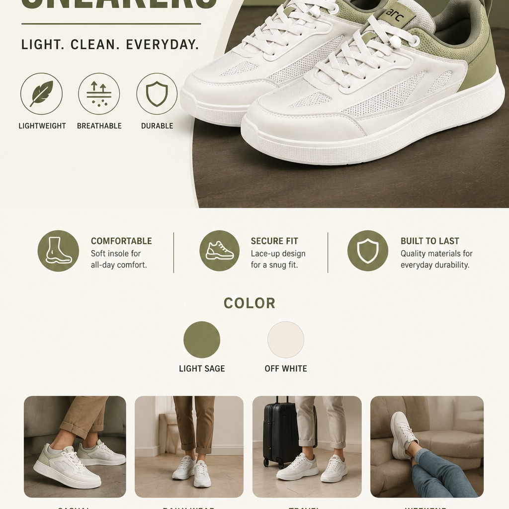 GoldStar ARC AX1FV Casual Shoes for Men